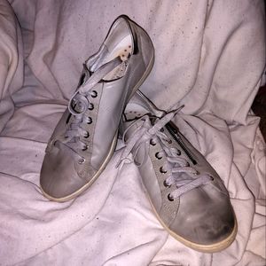 Mephisto Mobils Hawaii Cloud Grey sneakers. Sz 9.